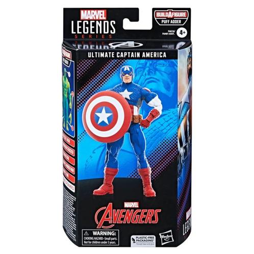 Marvel Legends Series: Ultimate Captain America Figure, Verzamelen, Poppetjes en Figuurtjes, Zo goed als nieuw, Verzenden