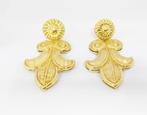 Statement oorbellen - 18 karaat Geel goud, Sieraden, Tassen en Uiterlijk, Antieke sieraden