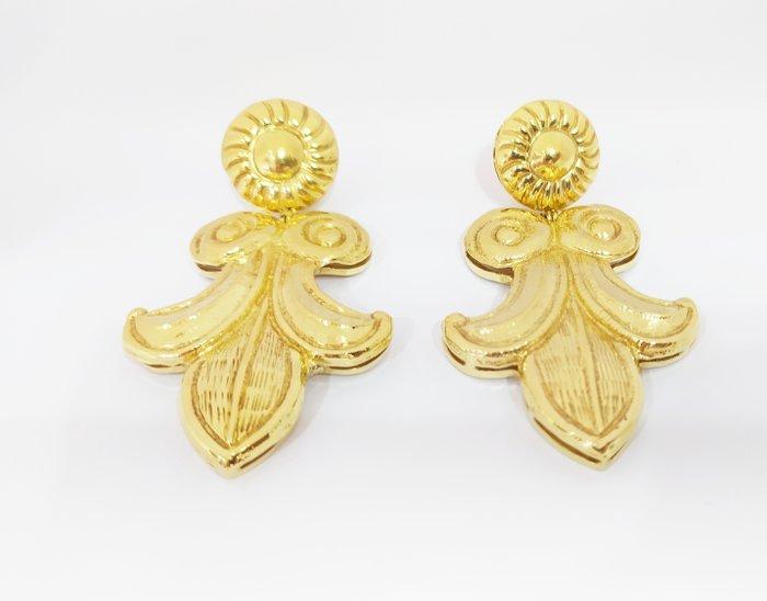 Statement oorbellen - 18 karaat Geel goud, Sieraden, Tassen en Uiterlijk, Antieke sieraden
