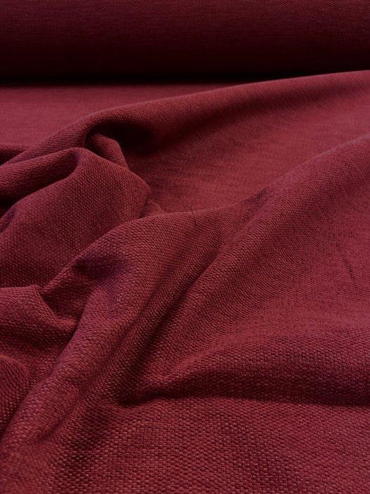 Prachtige gevlochten stof bordeaux/vinaccia gemaakt in, Antiek en Kunst, Antiek | Kleden en Textiel