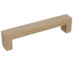 Greep Bench Recht Eiken gelakt 128 mm, Verzenden, Nieuw