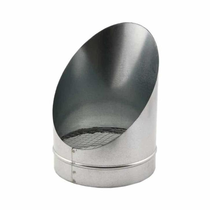 Eindstuk met vogelgaas Ø 355mm, Doe-het-zelf en Verbouw, Ventilatie en Afzuiging, Nieuw, Ophalen of Verzenden