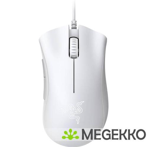 Razer DeathAdder Essential Wit Gaming muis, Computers en Software, Muizen, Nieuw, Verzenden