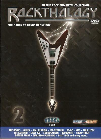dvd muziek box - Various - Rockthology 2, Cd's en Dvd's, Dvd's | Muziek en Concerten, Zo goed als nieuw, Verzenden