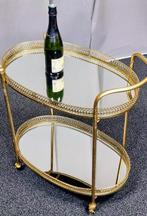 Serveerwagen - Metaal - Eleganter Wagen, Antiek en Kunst