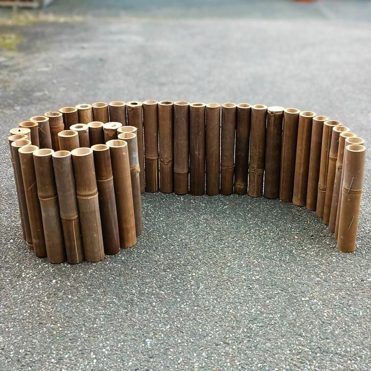 Flexibele Rolborder - 30 x 200 cm - Koning Bamboe, Tuin en Terras, Bielzen en Borders, 200 cm of meer, Nieuw, Overige materialen