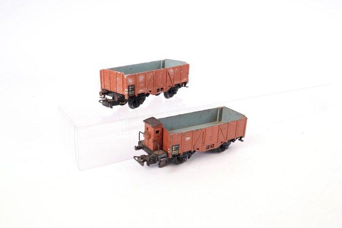 Märklin H0 - 311 - Modeltrein goederenwagon (2) - Twee, Hobby en Vrije tijd, Modeltreinen | H0