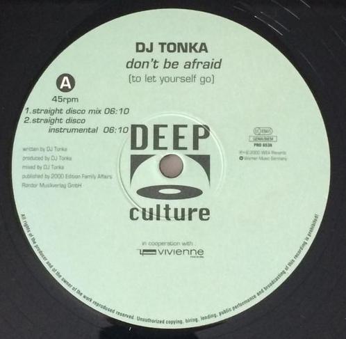 LP gebruikt - DJ Tonka - Dont Be Afraid (To Let Yourself..., Cd's en Dvd's, Vinyl | Dance en House, Zo goed als nieuw, Verzenden