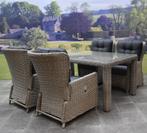 Marina Bergamo dining tuinset 180x100xH76 cm 5-delig grijs, Tuin en Terras, Tuinsets en Loungesets, Ophalen of Verzenden, Nieuw
