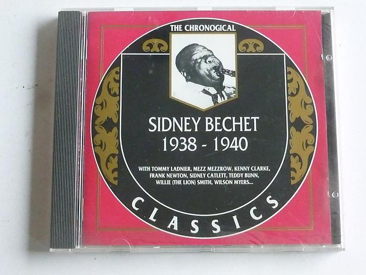 Sidney Bechet 1938 - 1940, Cd's en Dvd's, Cd's | Jazz en Blues, Zo goed als nieuw, Verzenden