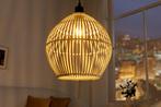Hanglamp ORGANIC LIVING 30cm naturel bamboo - 40584, Huis en Inrichting, Lampen | Hanglampen, Ophalen of Verzenden, Nieuw