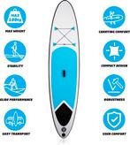 2dekans | Dunlop Opblaasbaar Sup Board met Accessoires -, Watersport en Boten, Ophalen of Verzenden, Zo goed als nieuw