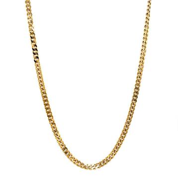 Gouden vintage gourmet collier 14 krt beschikbaar voor biedingen