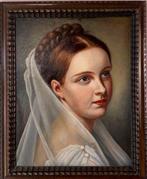 Scuola europea (XX), da Joseph Karl Stieler - Ritratto della, Antiek en Kunst, Kunst | Schilderijen | Klassiek