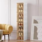 Opvouwbare stapelbare schoenenkast met deuren 164×34×27 cm, Verzenden, Nieuw