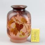 Emile Gallé - Emile Gallé - Vaas - Glas - Met rozijnen, Antiek en Kunst, Antiek | Glas en Kristal