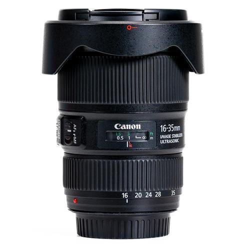 Canon EF 16-35mm f/4L IS USM met garantie, Audio, Tv en Foto, Fotografie | Lenzen en Objectieven, Verzenden