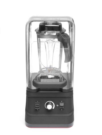 Bar Blender Met Dempkap, Hendi, 2,5L, Zwart, 220-240v/1680w, beschikbaar voor biedingen