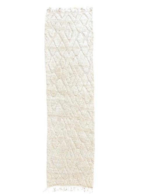 Moroccan Runner Beni ourain Wool Rug - Berber - Vloerkleed -, Huis en Inrichting, Stoffering | Tapijten en Kleden