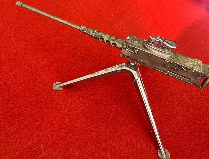 au - Tafelaansteker - Staal, Verzamelen, Rookartikelen, Aanstekers en Luciferdoosjes