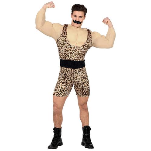 Bodybuilder Kostuum Heren, Kleding | Heren, Carnavalskleding en Feestkleding, Nieuw, Verzenden