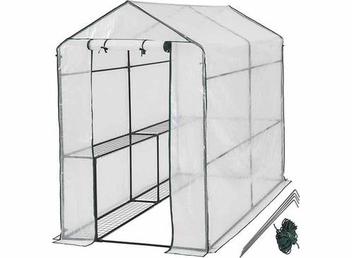 Teien broeikas 186x120x190 cm - Tuinkas | Serre | Kweekkas -, Tuin en Terras, Kweekspullen, Nieuw, Verzenden