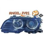 Koplampen BMW E46 coupe / cabrio 99-03 zwart Angel Eyes, Auto-onderdelen, Verlichting, Verzenden, Nieuw, BMW