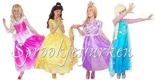 Prinsessenjurk Disney jurk verkleedjurk carnavalskleding, Kinderen en Baby's, Carnavalskleding en Verkleedspullen, Meisje, Nieuw