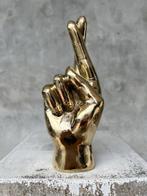 sculptuur, NO RESERVE PRICE - HOPE / PROMISE Hand Signal