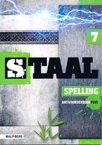 STaal Antwoordenboek Spelling Plus groep 7, Nieuw, Verzenden