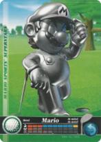 Amiibo Silver Metal Golf Mario - Mario Sports Superstars, Zo goed als nieuw, Verzenden