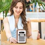 2dekans | Denver DAB Radio - Retro Radio - Bluetooth - DAB+/, Ophalen of Verzenden, Zo goed als nieuw