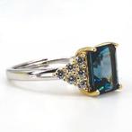 Zonder Minimumprijs - Ring Zilver Topaas - Zirkoon -, Sieraden, Tassen en Uiterlijk, Ringen, Nieuw