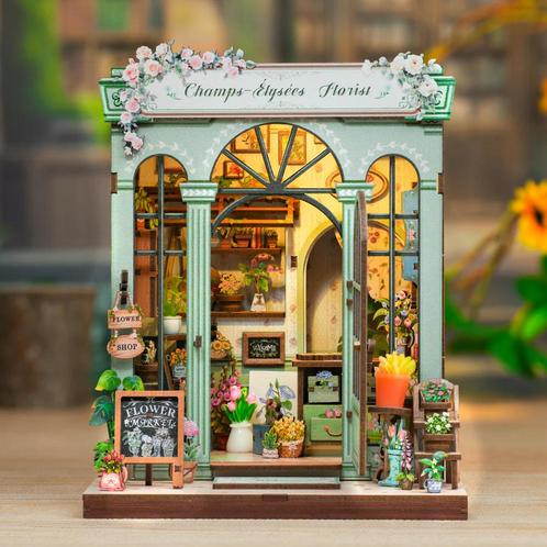 Miniature House - Champs-Elysées Florist LED Light (199, Kinderen en Baby's, Speelgoed | Bouwstenen, Nieuw, Verzenden