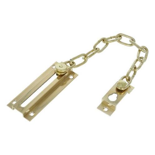 Deurketting messing gepolijst, Doe-het-zelf en Verbouw, Hang- en Sluitwerk, Nieuw, Ophalen of Verzenden