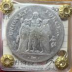 Frankrijk. Directoire (1795-1799). 5 Francs An 9-L Union et