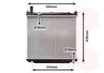 RADIATOR VOOR TOYOTA HIACE 1996-2006 1640030110, Ophalen of Verzenden, Nieuw