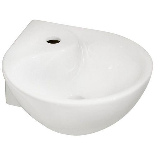 Wiesbaden Porta - Hoekfontein - 35x35x14.5cm - Glans Wit, Doe-het-zelf en Verbouw, Sanitair, Nieuw, Ophalen of Verzenden