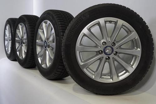 Mercedes E Klasse W213 17 inch velgen + winterbanden Contine, Auto-onderdelen, Banden en Velgen, Velg(en), Gebruikt, 17 inch, Winterbanden