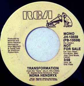 vinyl single 7 inch - Nona Hendryx - Transformation, Cd's en Dvd's, Vinyl Singles, Zo goed als nieuw, Verzenden