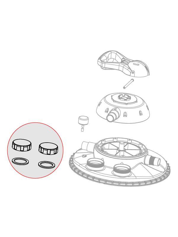 Schroefdop voor Clear Control 25-50-75 (NG), Tuin en Terras, Vijvers, Nieuw, Verzenden