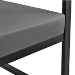 Tweepersoons tuinbank tuin tweezitsbank 70x114x60 cm zwart, Tuin en Terras, Tuinsets en Loungesets, Verzenden, Nieuw