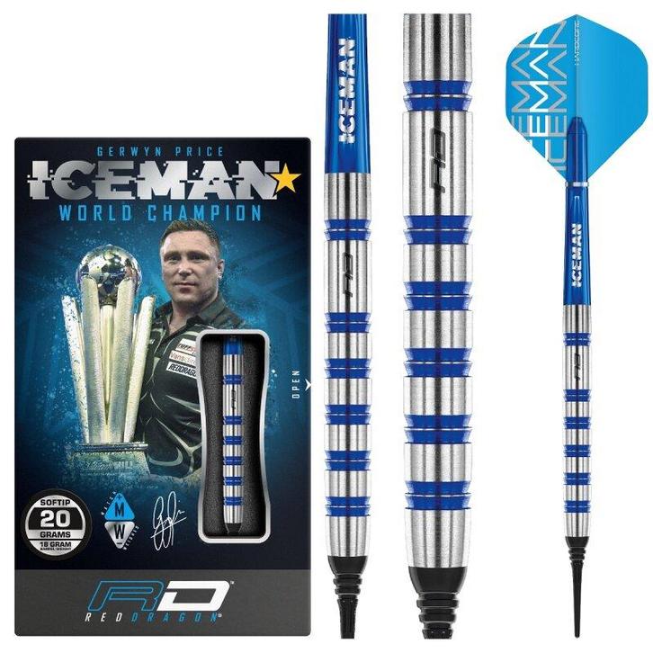 RED DRAGON - Gerwyn Price Challenger: Softip Dartpijlen - 20, Sport en Fitness, Darts, Verzenden
