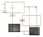 WAND FLESSENHOUDER MODE CM 77X11,5X65,5, Ophalen of Verzenden, Nieuw