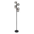 Vloerlamp RIHA Glas 155.0cm Matt zwart | Smoked G9 6-Lichts, Huis en Inrichting, Lampen | Vloerlampen, Nieuw, Ophalen of Verzenden