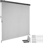 Zonnescherm Eloise met 2 wandhouders - 180 x 250 cm, lichtgr, Verzenden, Nieuw