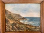 Ecole française (XX) (Signed F. Santerre) - Marine de, Antiek en Kunst, Kunst | Schilderijen | Klassiek
