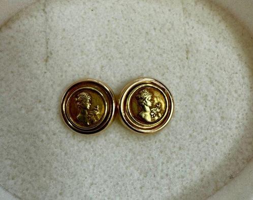 Oorstekers - 18 karaat Geel goud, Sieraden, Tassen en Uiterlijk, Antieke sieraden