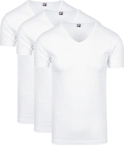 Alan Red Oklahoma T-shirt Stretch Wit (3pack) maat XXL Heren, Kleding | Heren, T-shirts, Wit, Nieuw, Overige maten, Verzenden