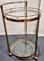 Serveerwagen - Messing - Zeer stijlvol en elegant, Antiek en Kunst